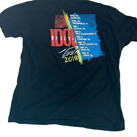 Next Level Apparel Black Tee with Colorful Graphic - Picture 2 of 6